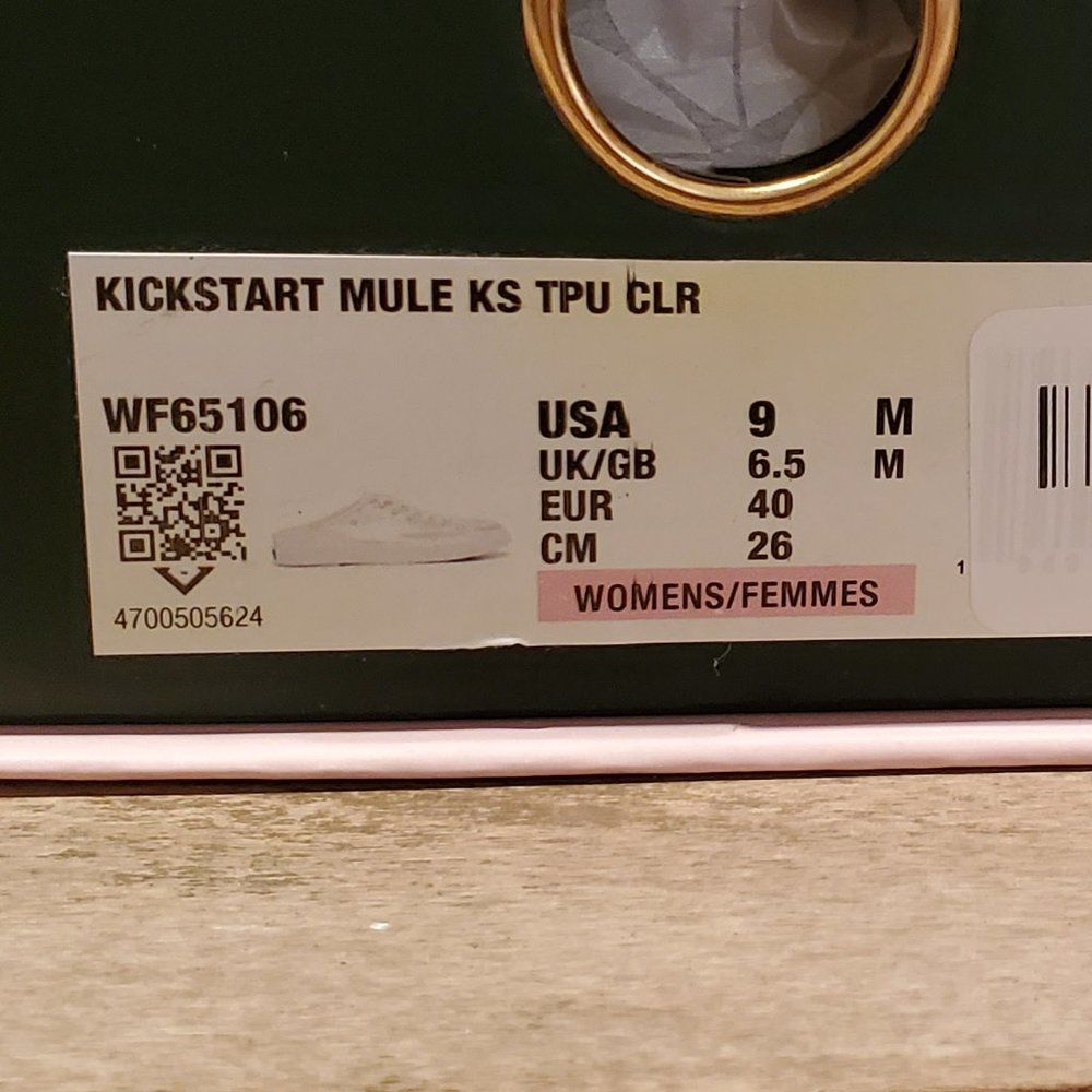 Keds x Kate Spade Women's Kickstart Mules Clear Gold Shoes Size 9 US - Picture 15 of 15